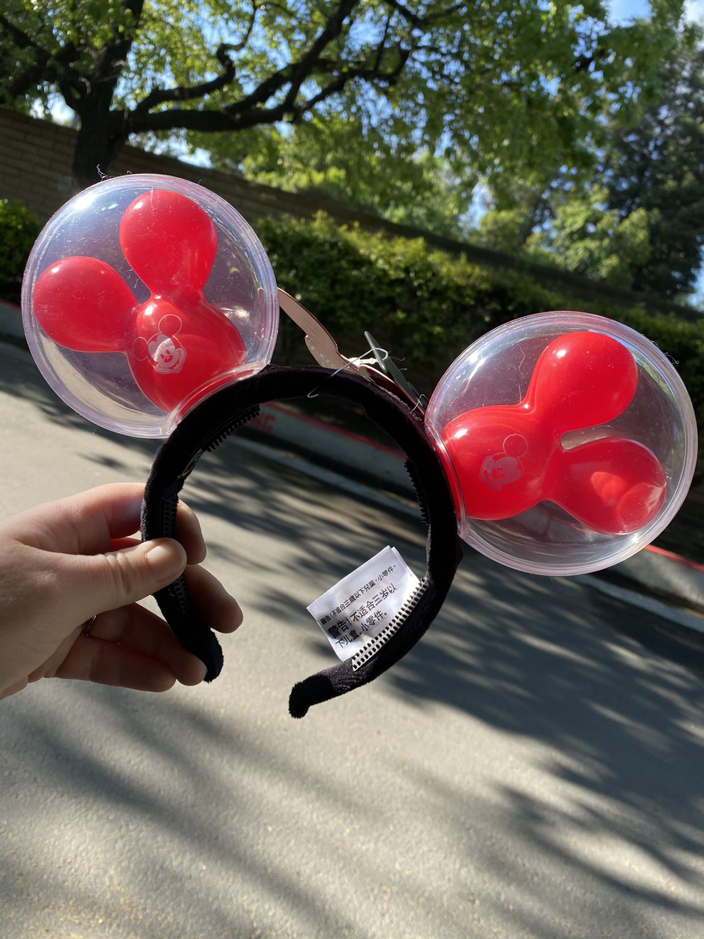 Mickey balloon ears Disneyland