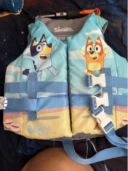 Bluey Childs life jacket