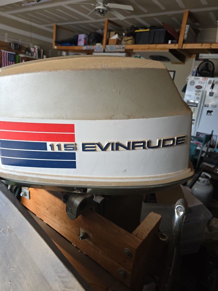 1973 Evinrude 115hp With All Controls