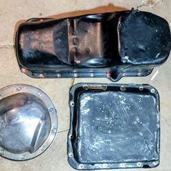 SBC 350 Oil Pan, Transmission 