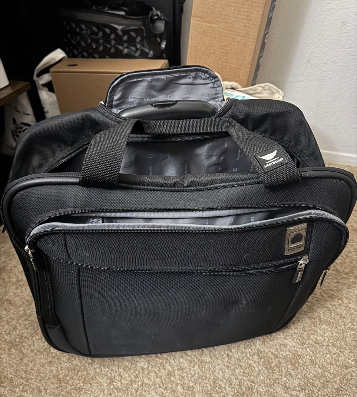 $5 Laptop/Document Bag W Wheels