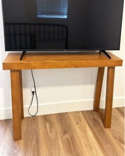 Modern Wood Console Table / TV Stand / Entryway Table
