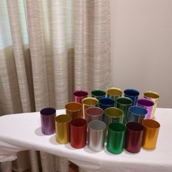 Vintage Aluminum Tumblers