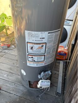 Used water heater manufacturer date 6/2017