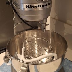 Kitchen Aid Large  mixer with accessories  $300 new