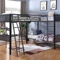 Brand New Triple Twin Workstation Loft Bunk Bed