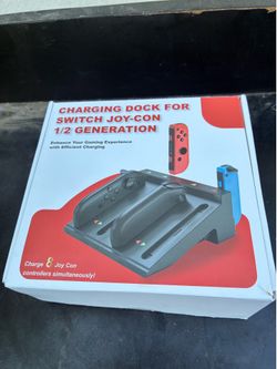 Charging dock for Nintendo switch