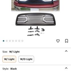 2009 To 2012 1500 Ram Grille 