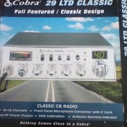 Cobra 29 LTD Classic

PRO CB RADIO - Monday Only