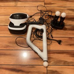 PS4 V/R , Camera, VR Aim Controller, 2 Controller 