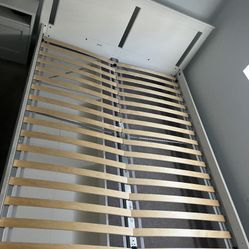 IKEA Songesand Bed Frame with Slatted Bed Base 
