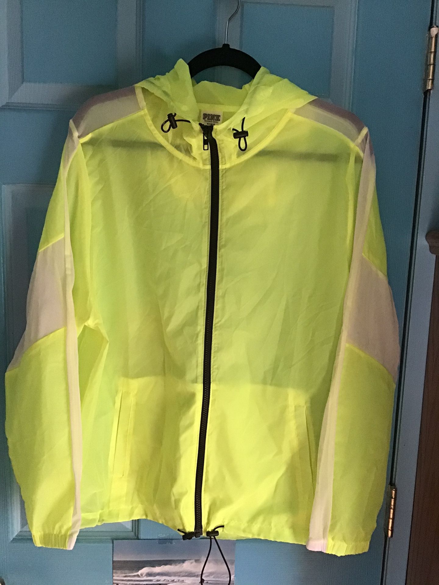 New Pink Windbreaker Jacket