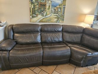 Leather Sectional From Bobs Furniture 