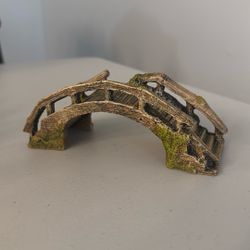 AQUA KT Fish Tank Decor Arch-Bridge Drawbridge for Aquarium Landscaping Decoration