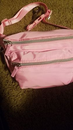 Pink belt bag