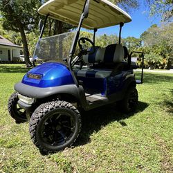 2013 Club Car Lifted with Custom Oversized Rims and Tires High Speed 48v Golf Cart Brand NEW Batteries 