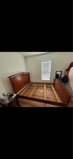 Queen size bed frame