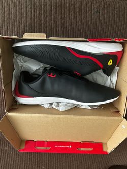 PUMA Scuderia Ferrari Drift Cat Decima Men's Shoes Black Red Size 14 New In Box
