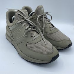 New Balance Fresh Foam 574 Sport Beige Mens Sz 10 Athletic Shoes Sneakers