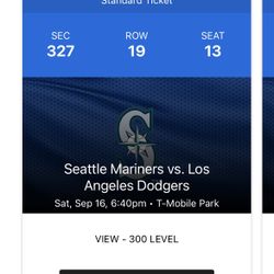Seattle Tickets