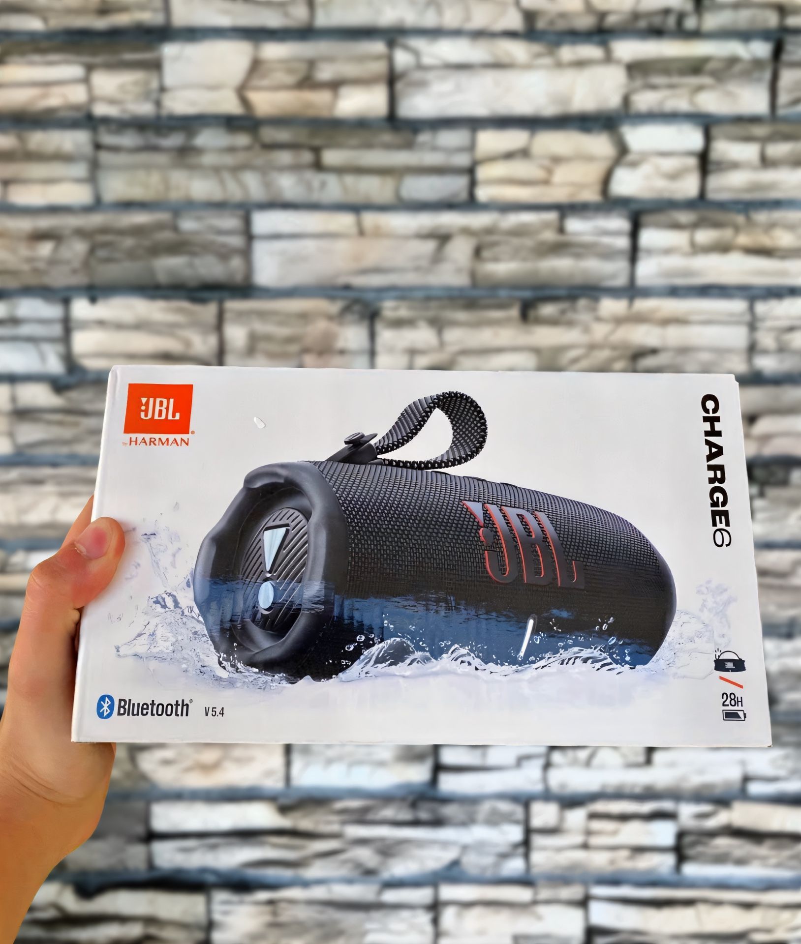 Authenticated & Certified JBL Charge 6 – | Newest Speaker Model | W Advanced Audio + Warranty