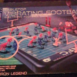 NFL TABLETOP VIBRATING FOOTBALL ELECTRONIC FOOTBALL GAME