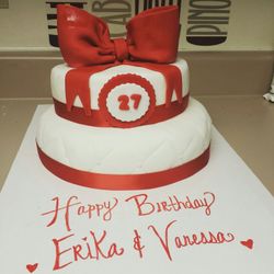 Ribbon cake