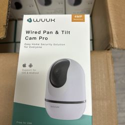 Indoor security camera, pan tilt CAM for baby monitor,wi-fi home security PET camera