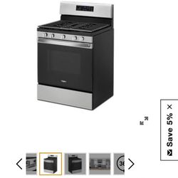 Whirpool Gas Range