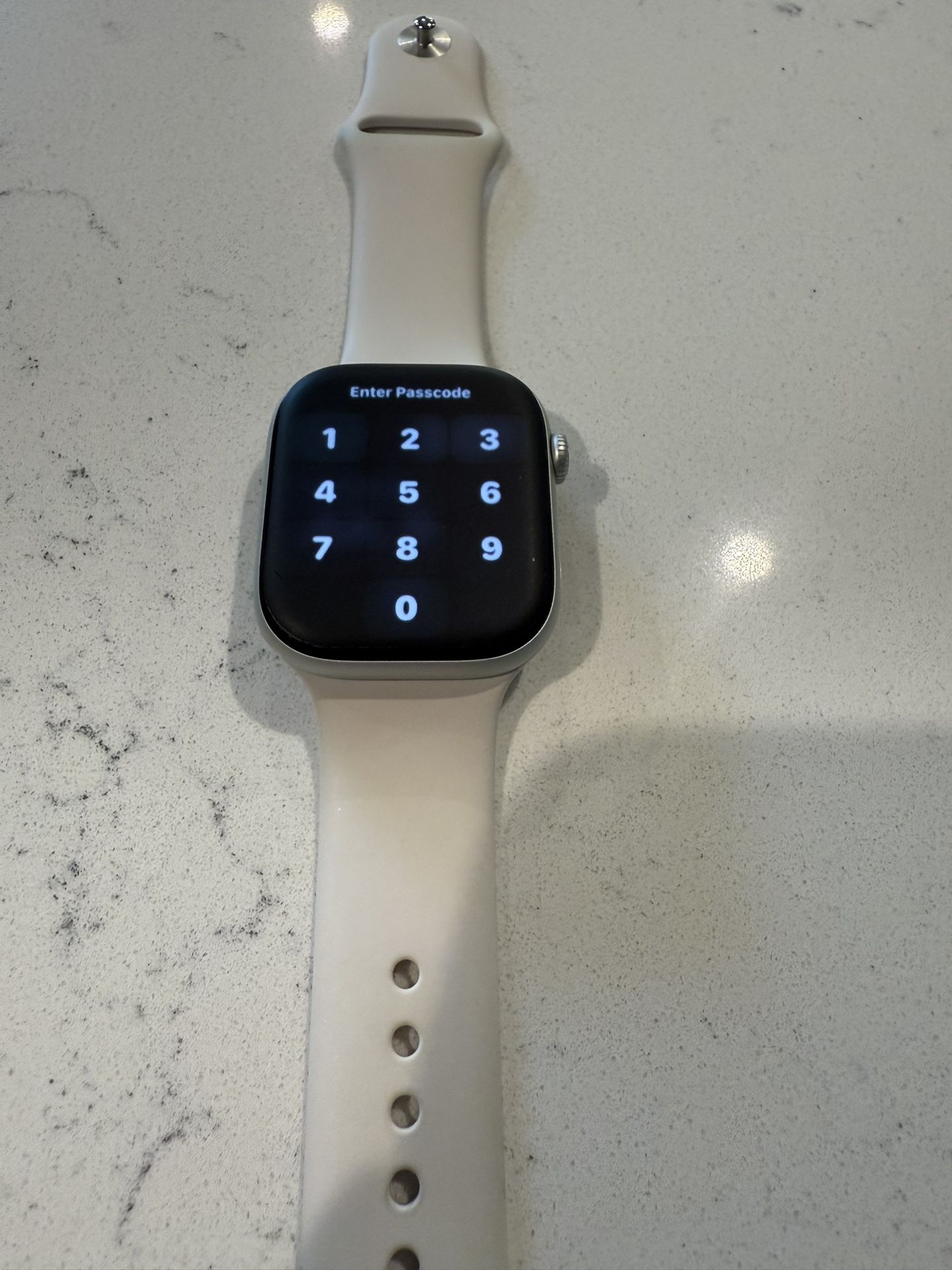 Apple Watch Series 10 GPS + Cellular, 46mm Silver Aluminum Case, Band S/M, Unlocked, $400
