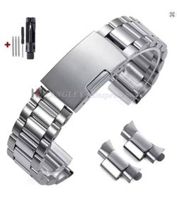Solid Stainless Steel Watch Strap 20mm
