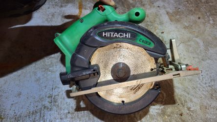 Hitachi Cordless Saw No Battery