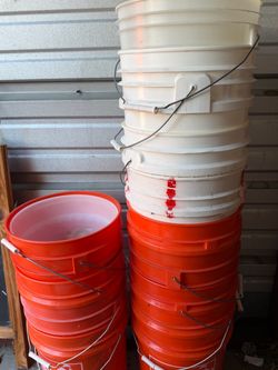 Home Depot buckets
