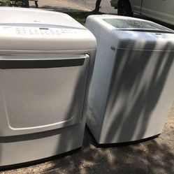 Set Washer & Dryer / Electric 