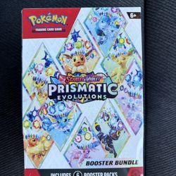 Pokémon Prismatic Evolutions Booster Bundle – Sealed