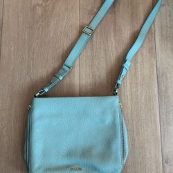 Fossil Teal Green Purse 