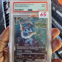Vaporeon Vmax Chinese Psa 9