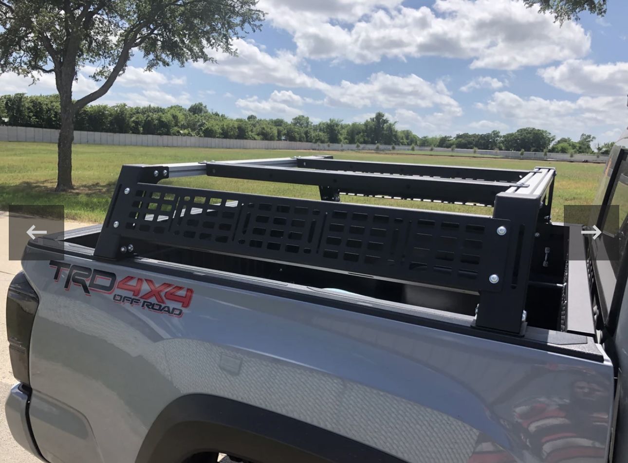 Cali Raised Bed Rack For Toyota Tacoma 05-23