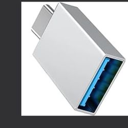 USB To USB C Adapter, USB Type-A (Female USB 3.0) To USB-C (Male), OTG Converter Compatible With MacBook, IPad, Phone And Other USB-C Devices

