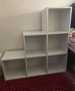 6-Cube Cubby Storage Organizer