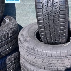 265/70/17 GOODYEAR WRANGLER 