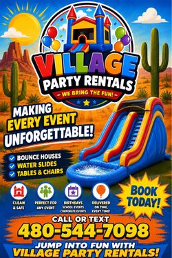 Water slide/bouncy house
