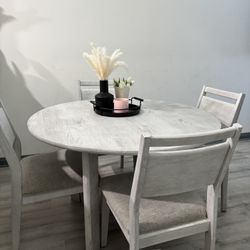 Solid Wood Dining Table Set