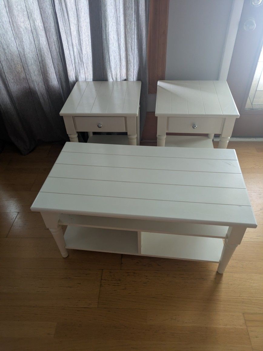 Coffee Table & End Tables (3 PC) MOVING SALE