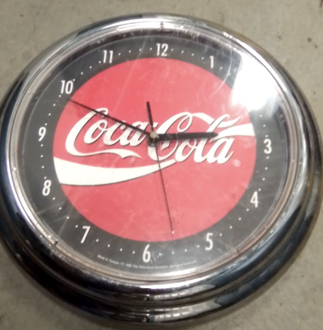 Vintage Coca-Cola Clock
