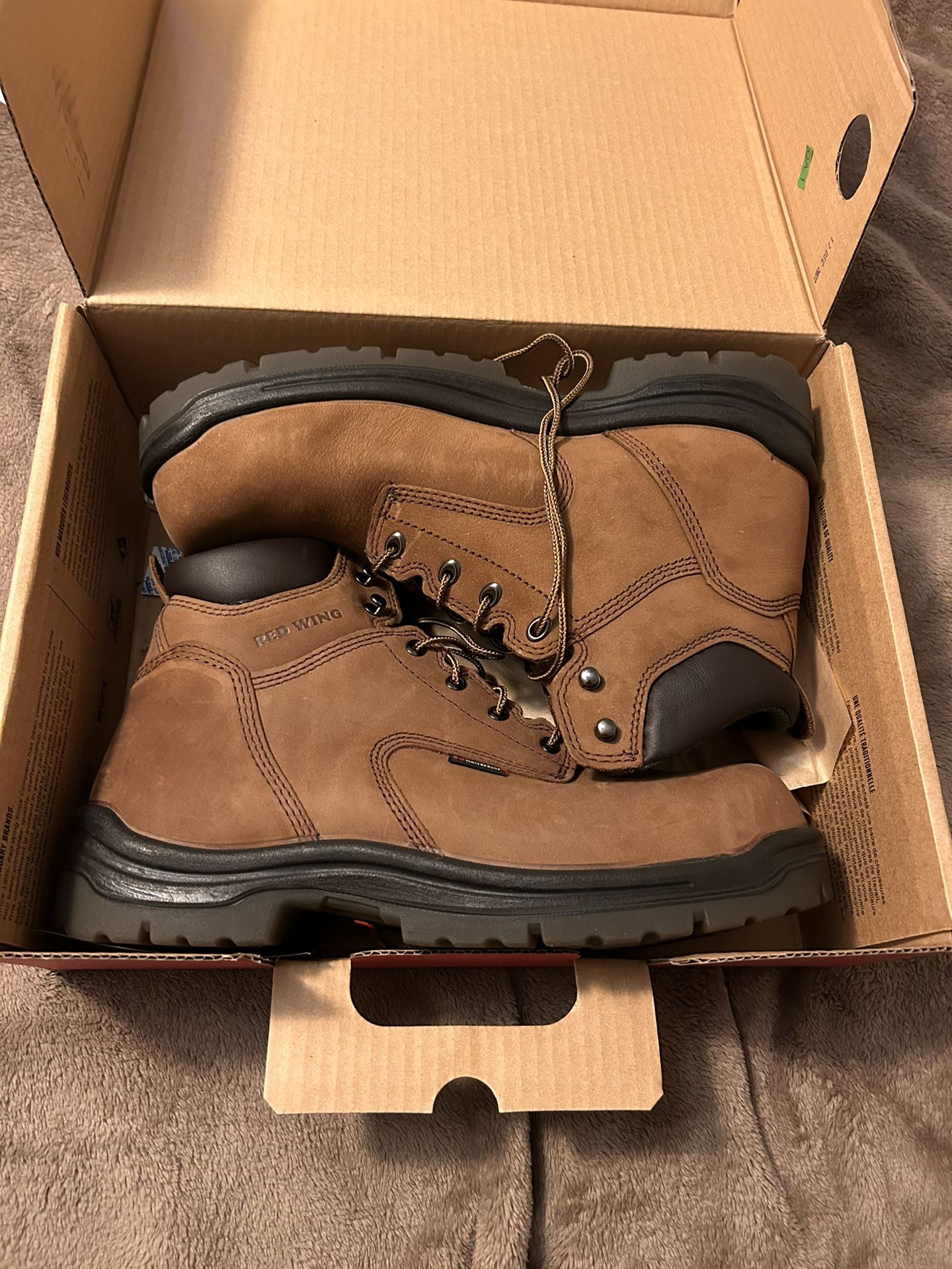 Red Wing Work - Style 2240 KING TOE® MEN'S 6-INCH WATERPROOF SAFETY TOE BOOT  SIZE 13 D