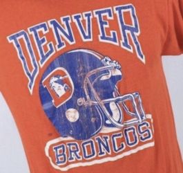 NFL Men's T-Shirt - Orange - L