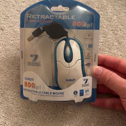 Travel Mouse (retractable cord)