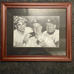 Yankee Legends Framed Picture