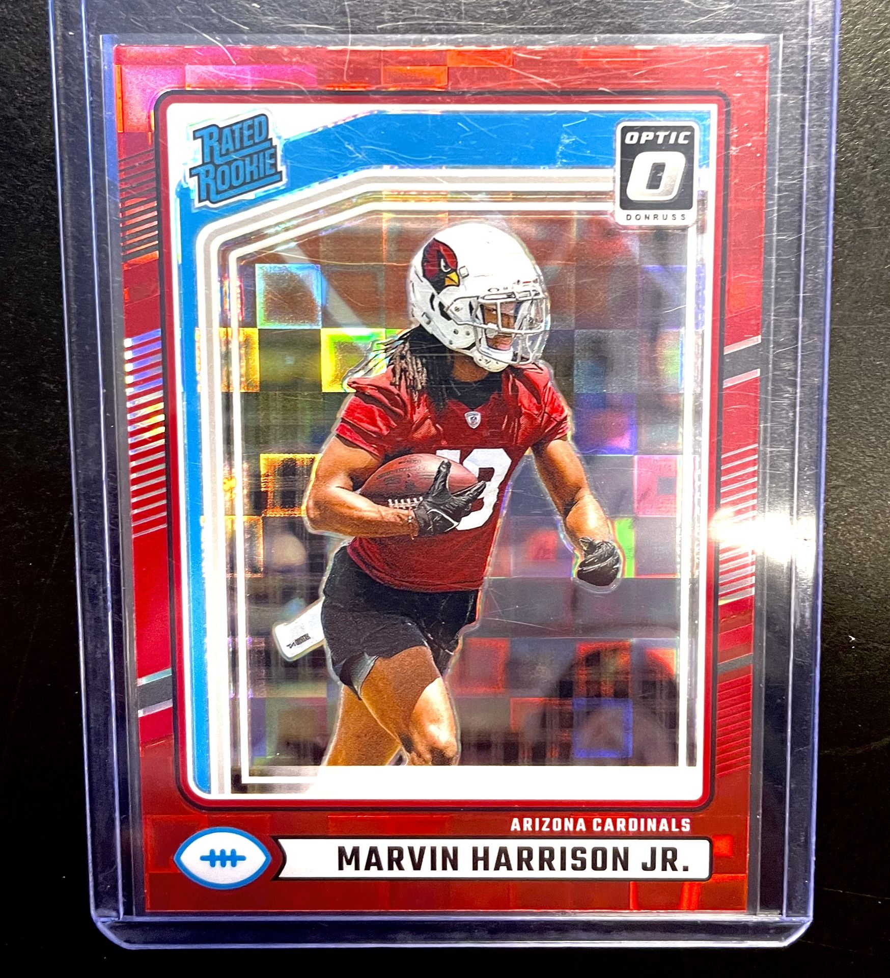 Marvin Harrison Jr. (RC) - 2024 Donruss Optic “Red Pandora”